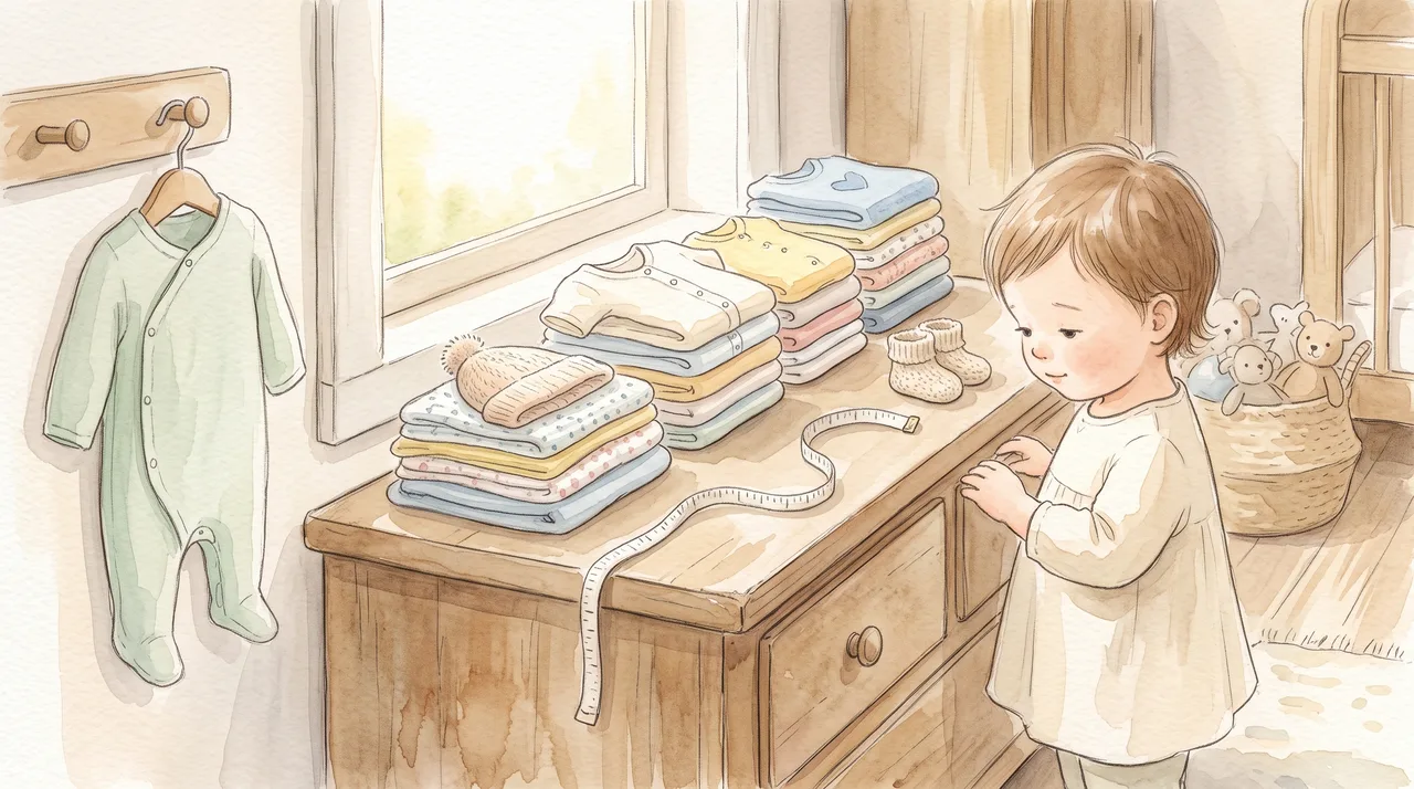 Baby clothes sizes: how to get the gift right
