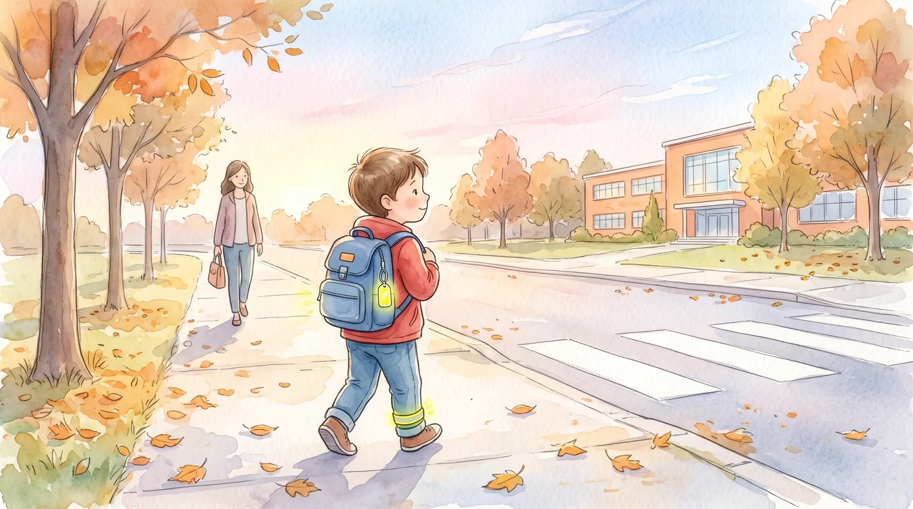Walking to School: Reflectors, Route Practice, Going Solo