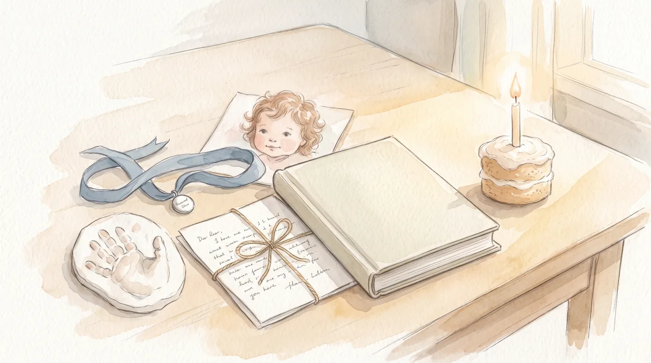 First birthday keepsakes that outlast the toys